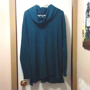 Cow neck sweater